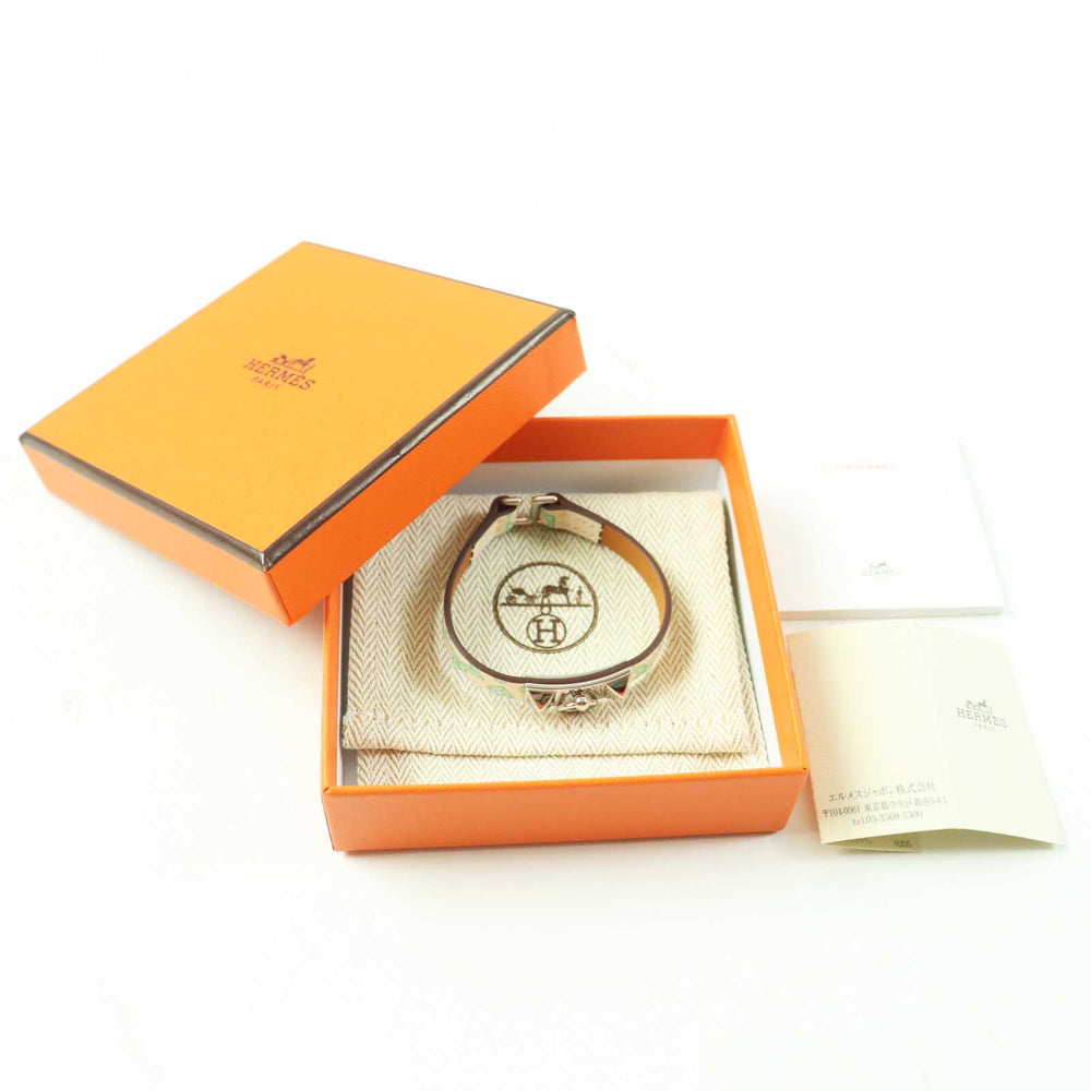 HERMES bracelet Main: Leather Multi reval mini Women Used Authentic