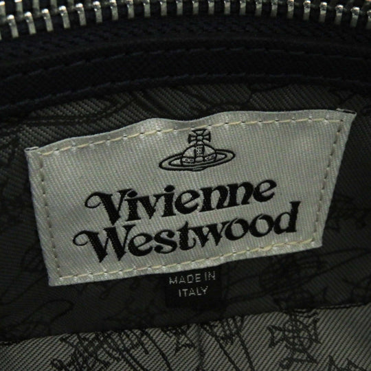 Vivienne Westwood Shoulder Bag 43030064 Main: Leather Navy SAFFIANO CAMERABAG Women Used Authentic