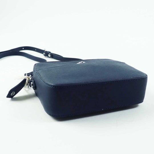 Vivienne Westwood Shoulder Bag 43030064 Main: Leather Navy SAFFIANO CAMERABAG Women Used Authentic