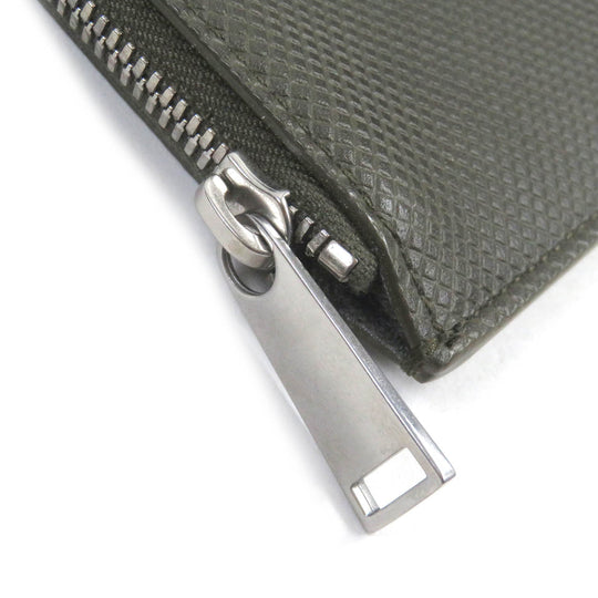 BOTTEGAVENETA Pouch Main: Leather khaki mens Used Authentic