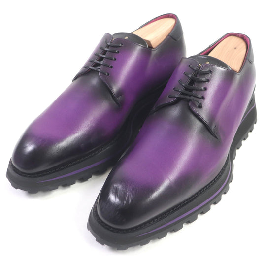 LOUIS VUITTON Dress shoes Main: Leather purple Goncourt Line mens 5 1/2 Used Authentic