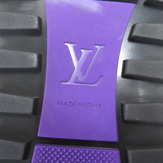 LOUIS VUITTON Dress shoes Main: Leather purple Goncourt Line mens 5 1/2 Used Authentic