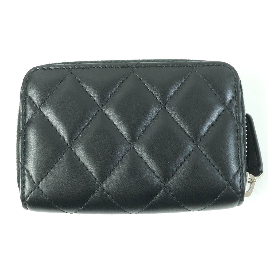 CHANEL Coin case AP0216 Main: Lambskin black Women Used Authentic