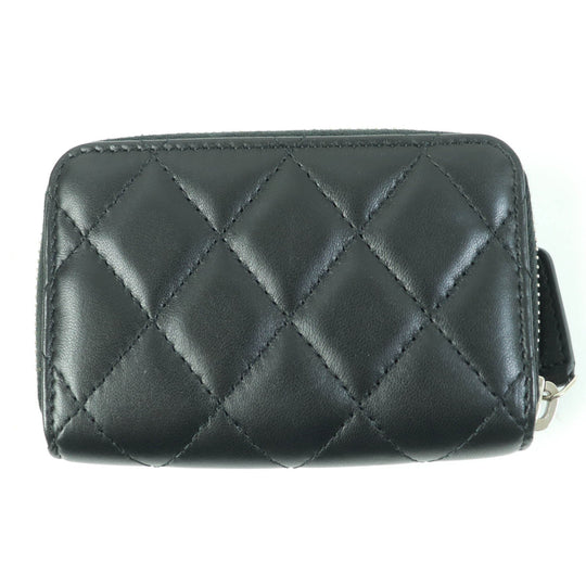 CHANEL Coin case AP0216 Main: Lambskin black Women Used Authentic