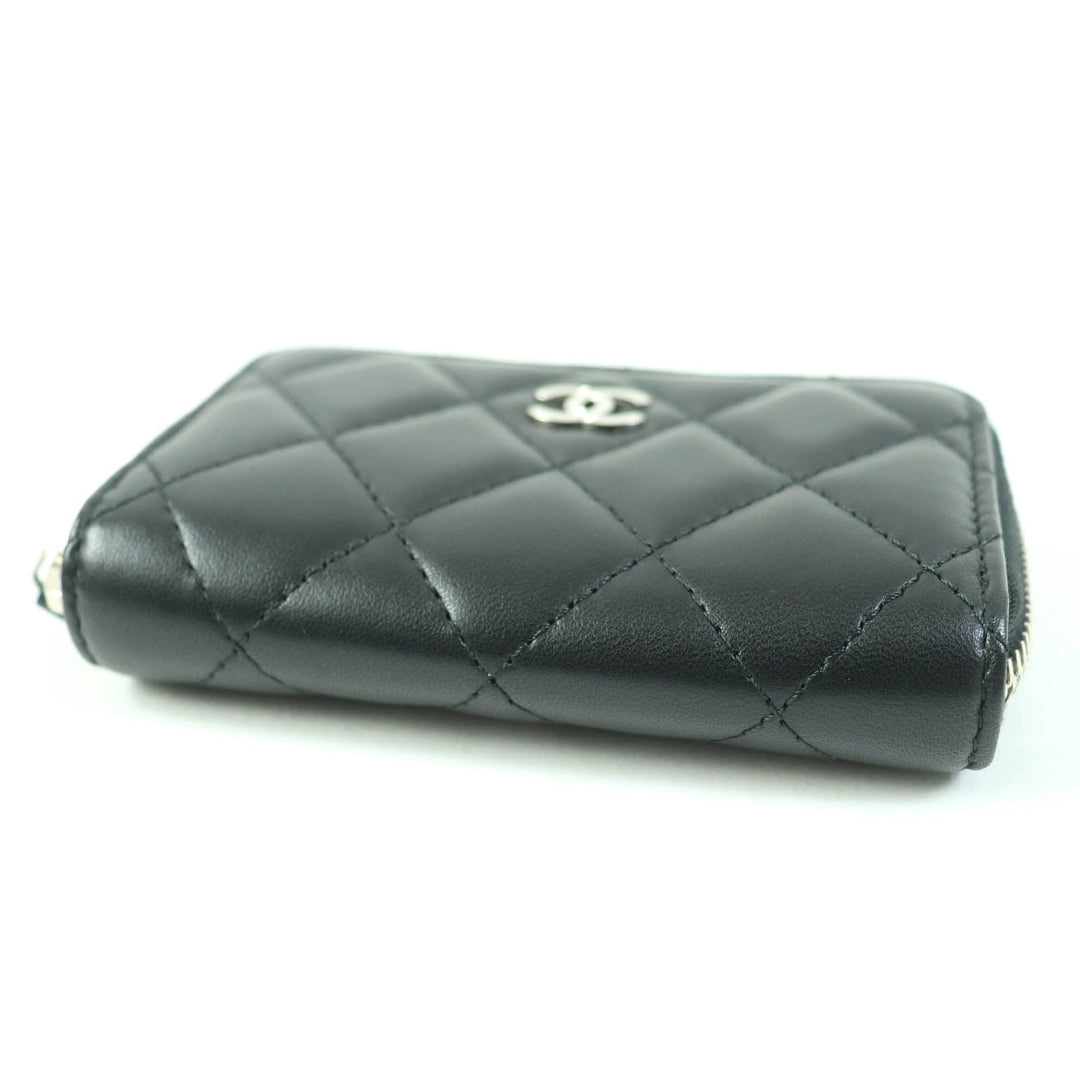 CHANEL Coin case AP0216 Main: Lambskin black Women Used Authentic