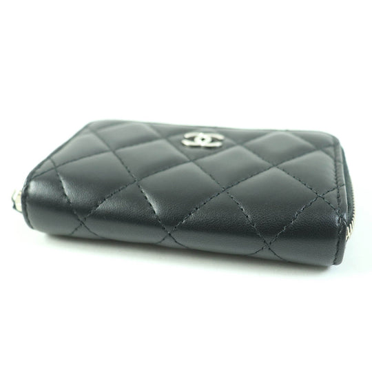 CHANEL Coin case AP0216 Main: Lambskin black Women Used Authentic