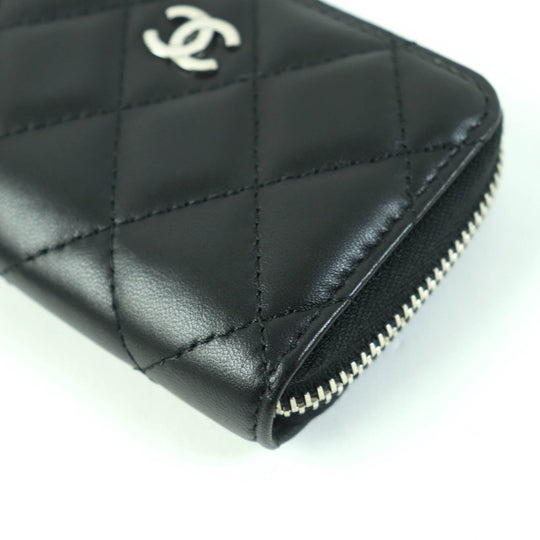 CHANEL Coin case AP0216 Main: Lambskin black Women Used Authentic