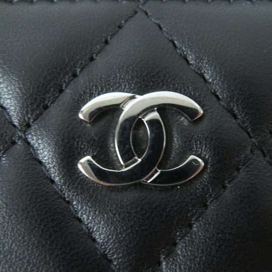 CHANEL Coin case AP0216 Main: Lambskin black Women Used Authentic