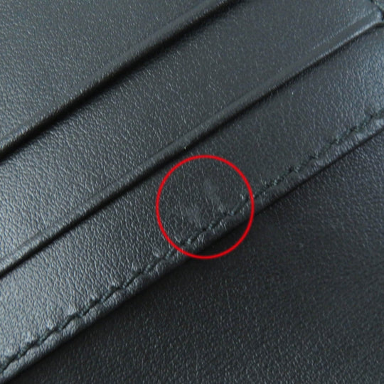 BURBERRY Bifold Wallet 8062285 Leather, Cotton, Polyurethane black Women Used Authentic