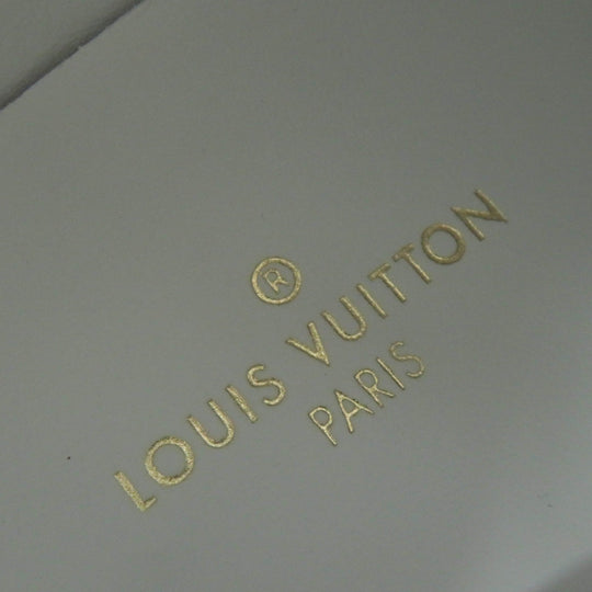 LOUIS VUITTON Low cut sneakers 1A7U56 Patent monogram canvas Navy Stellar Line Women 35 1/2 Used Authentic