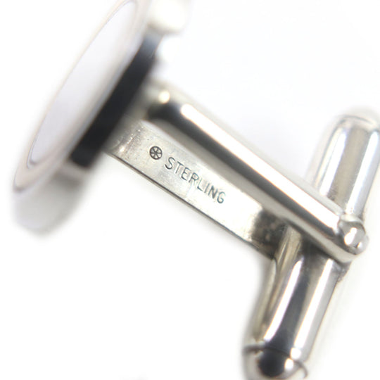 TIFFANY&Co. cuffs Main�FK18 , Main�FSV925 Silver gold mens Used Authentic
