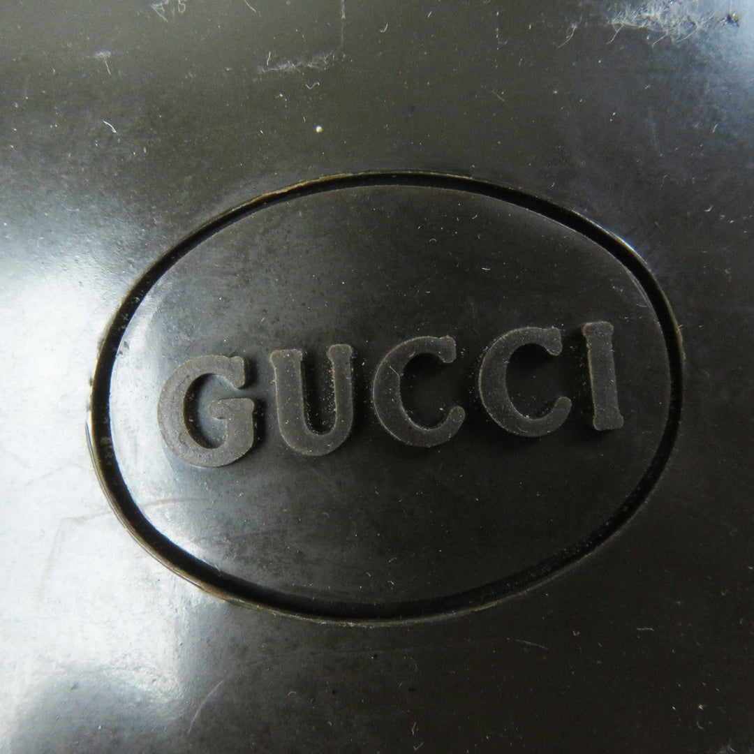 GUCCI loafers 101 6105 Main: Leather Brown Women 35.5 Used Authentic