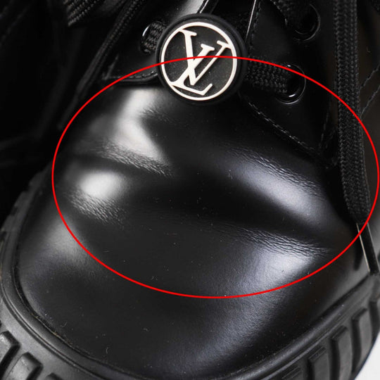 LOUIS VUITTON Leather shoes Main: Leather, Part: Rubber black Ruby Line Women 38 Used Authentic
