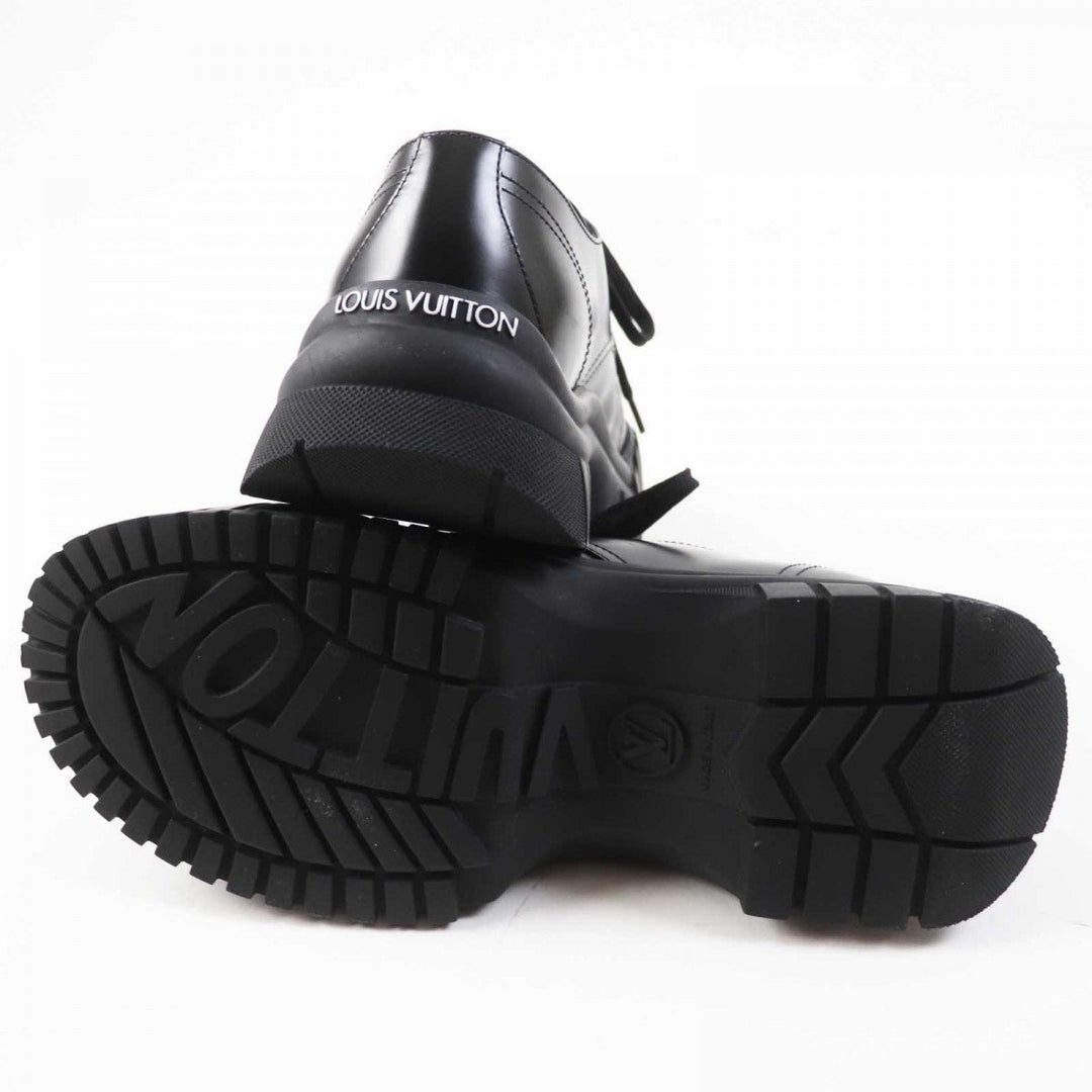 LOUIS VUITTON Leather shoes Main: Leather, Part: Rubber black Ruby Line Women 38 Used Authentic