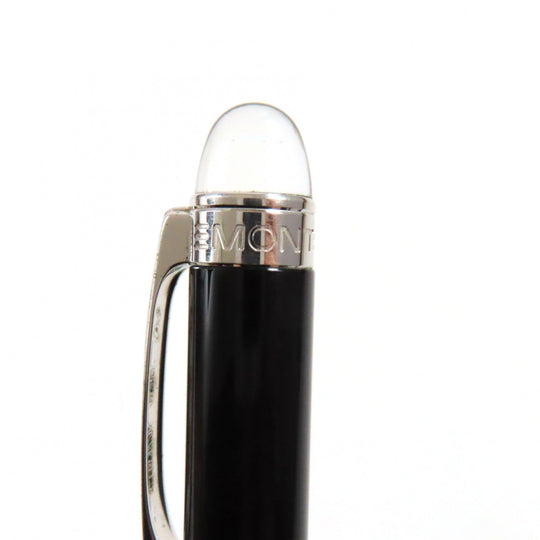MONTBLANC Ballpoint pen Resin, Platinum black Starwalker mens Used Authentic