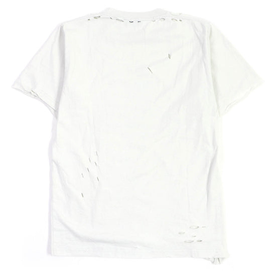 BALENCIAGA Short sleeve T-shirt 661705 Main: 100% cotton Ivory mens S Used Authentic