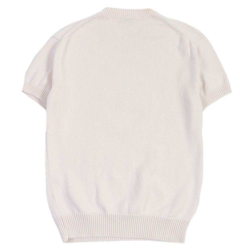 Dior HOMME Short sleeve knit 143M656AT294 Main: 100% cotton, Part: 100% rayon Light pink mens S Used Authentic