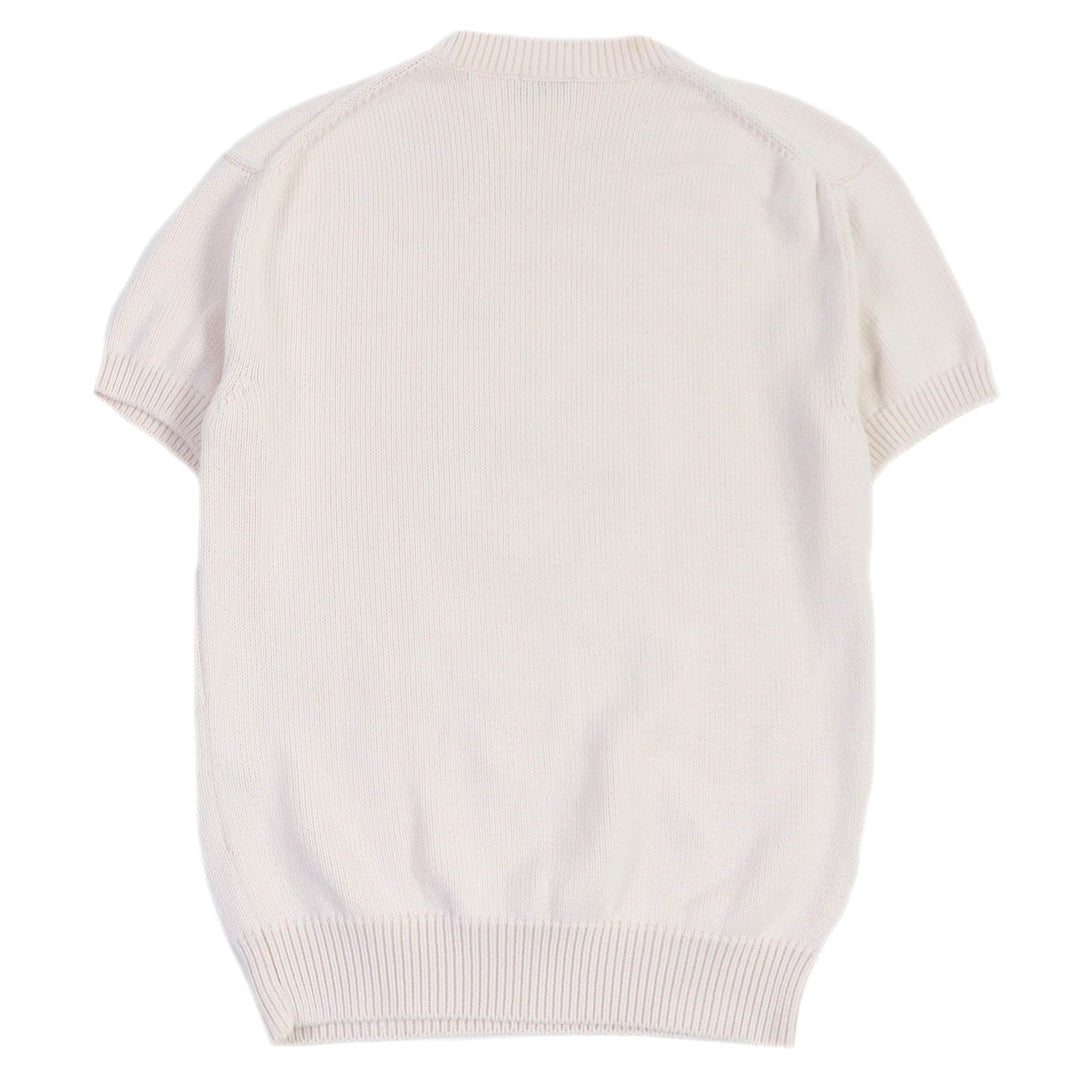 Dior HOMME Short sleeve knit 143M656AT294 Main: 100% cotton, Part: 100% rayon Light pink mens S Used Authentic