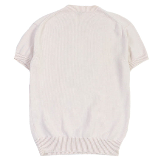 Dior HOMME Short sleeve knit 143M656AT294 Main: 100% cotton, Part: 100% rayon Light pink mens S Used Authentic