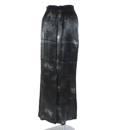 CHANEL Long skirt P73038 Main: 69% rayon, Main: 31% silk, Part: 93% silk, Part: 7% elastane (polyurethane) black Mtiers d'art collection Women 34 Used Authentic