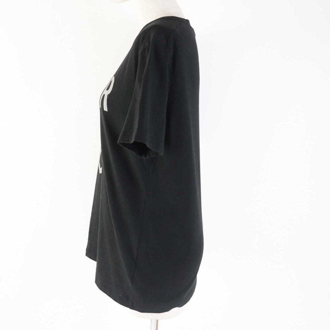 Christian Dior Short sleeve T-shirt 213T03TC001 Main: 85% cotton, Main: 15% linen black Women S Used Authentic