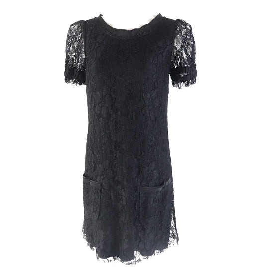 DOLCE&GABBANA one piece F6X77T/FLMP9-E Rayon black 36