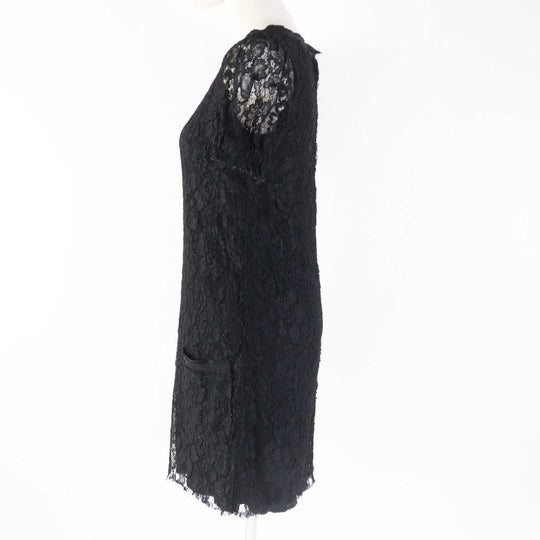 DOLCE&GABBANA one piece F6X77T/FLMP9-E Rayon black 36