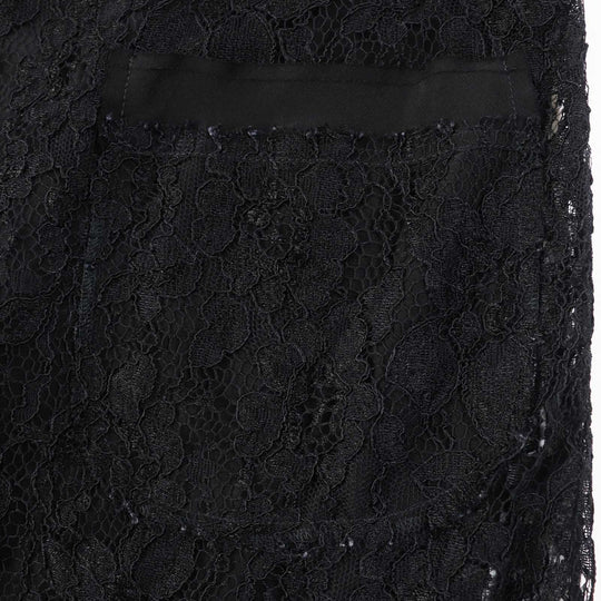 DOLCE&GABBANA one piece F6X77T/FLMP9-E Rayon black 36
