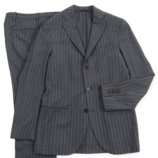 ERRICO FORMICOLA suit Outer: 100% wool, Lining: 100% cupra gray mens 46 Used Authentic