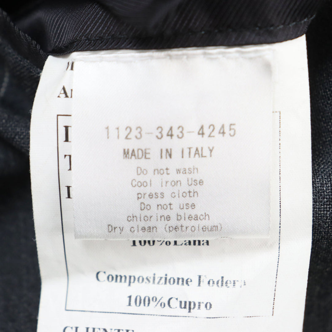 ERRICO FORMICOLA suit Outer: 100% wool, Lining: 100% cupra gray mens 46 Used Authentic
