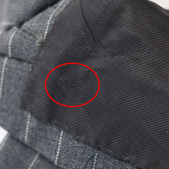 ERRICO FORMICOLA suit Outer: 100% wool, Lining: 100% cupra gray mens 46 Used Authentic