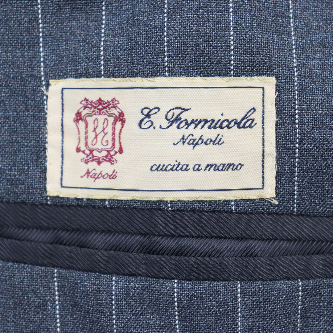 ERRICO FORMICOLA suit Outer: 100% wool, Lining: 100% cupra gray mens 46 Used Authentic
