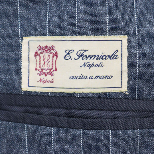 ERRICO FORMICOLA suit Outer: 100% wool, Lining: 100% cupra gray mens 46 Used Authentic