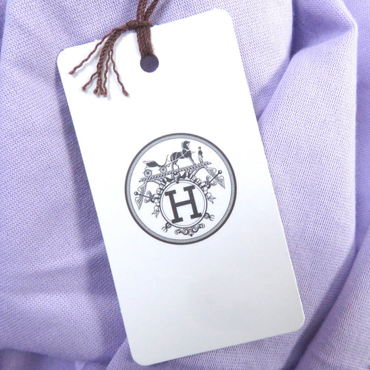 HERMES Short sleeve T-shirt Main: 100% cotton lavender mens S Used Authentic