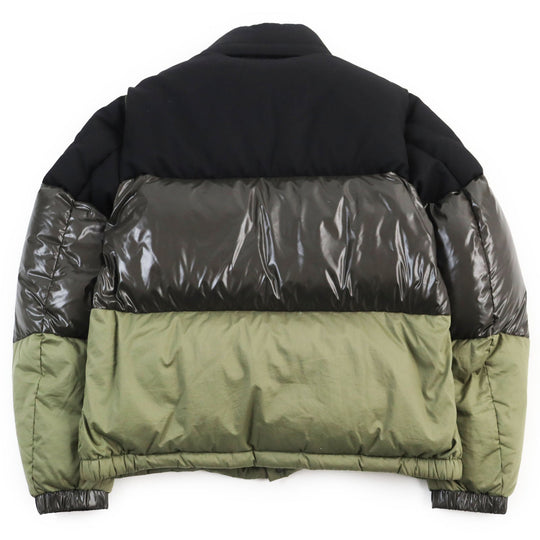 MONCLER Down jacket 1A00044 Part: 100% cotton, Part: 100% wool, Lining: 100% nylon, Part: 100% nylon, Part: 100% nylon, Part: 100% nylon Filling: 90% down, 10% feather khaki AVEILLAN mens 2 Used Authentic