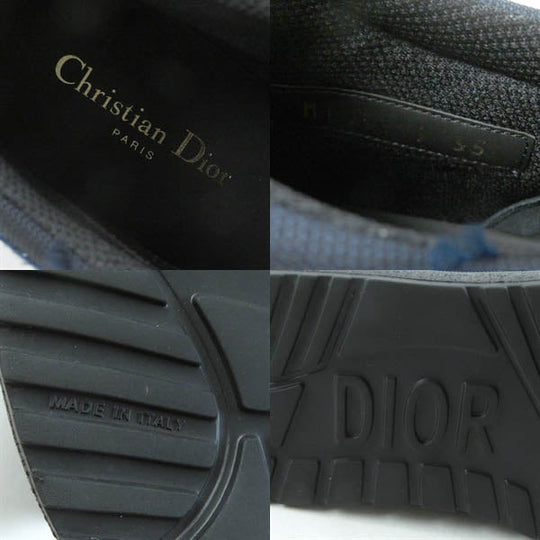 Christian Dior short boots KCI593CNFS56B Main: Textiles Navy NOMAD-D Women 35 Used Authentic