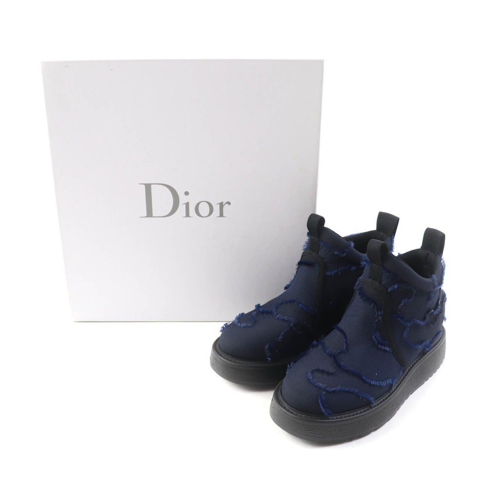 Christian Dior short boots KCI593CNFS56B Main: Textiles Navy NOMAD-D Women 35 Used Authentic