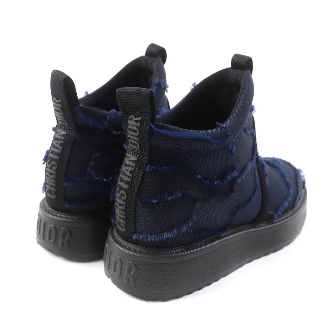 Christian Dior short boots KCI593CNFS56B Main: Textiles Navy NOMAD-D Women 35 Used Authentic