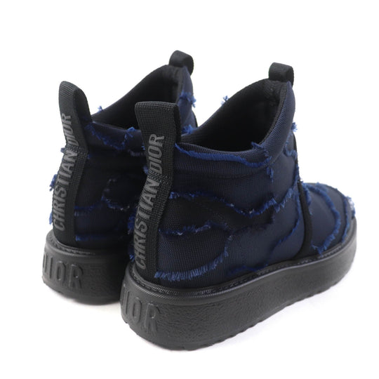 Christian Dior short boots KCI593CNFS56B Main: Textiles Navy NOMAD-D Women 35 Used Authentic