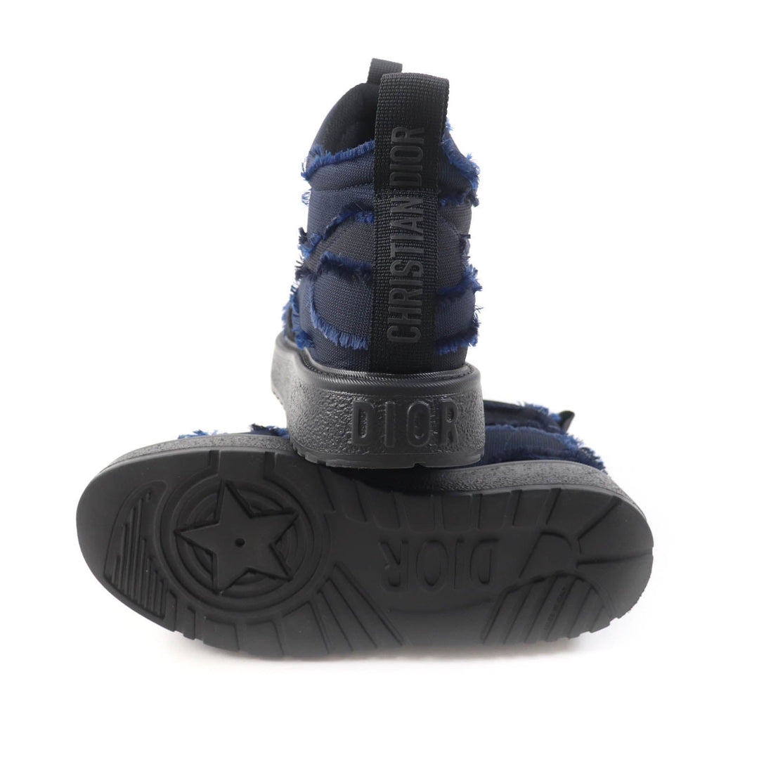 Christian Dior short boots KCI593CNFS56B Main: Textiles Navy NOMAD-D Women 35 Used Authentic