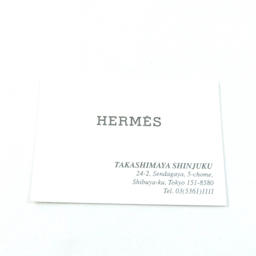 HERMES Bangle Main�FGold Plated White gold Charniere Women Used Authentic