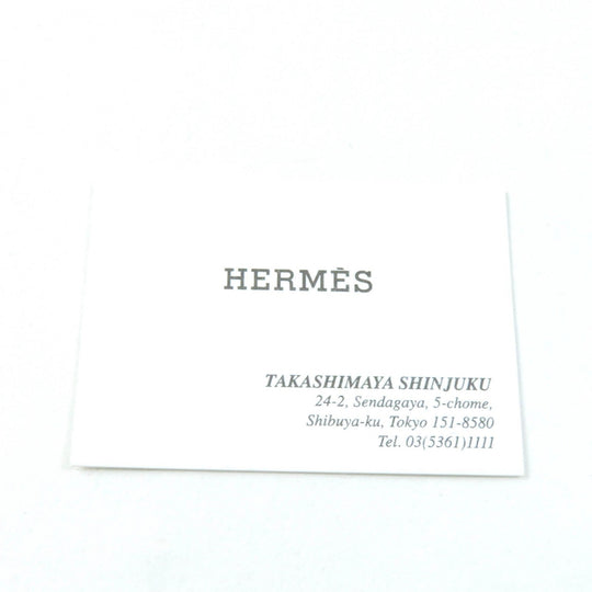 HERMES Bangle Main�FGold Plated White gold Charniere Women Used Authentic