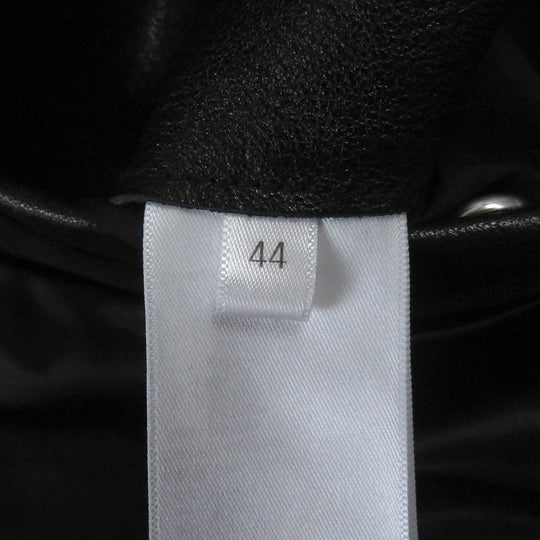 GIVENCHY Hoodie BM00QL611V Main: 91% rayon, Main: 7% nylon, Main: 2% polyurethane, Part: Cupra, cotton, polyester Sleeves: Cowhide black mens 44 Used Authentic