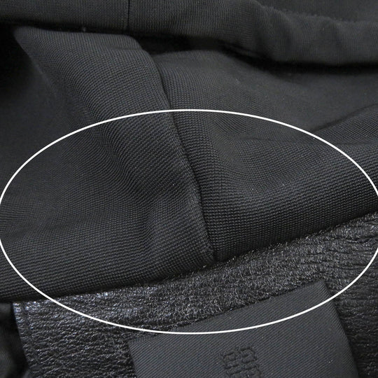 GIVENCHY Hoodie BM00QL611V Main: 91% rayon, Main: 7% nylon, Main: 2% polyurethane, Part: Cupra, cotton, polyester Sleeves: Cowhide black mens 44 Used Authentic
