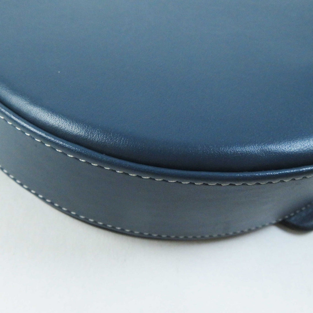 LOEWE Shoulder Bag Main: Leather blue Women Used Authentic