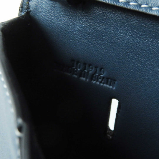 LOEWE Shoulder Bag Main: Leather blue Women Used Authentic