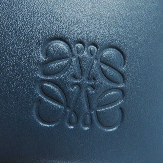 LOEWE Shoulder Bag Main: Leather blue Women Used Authentic