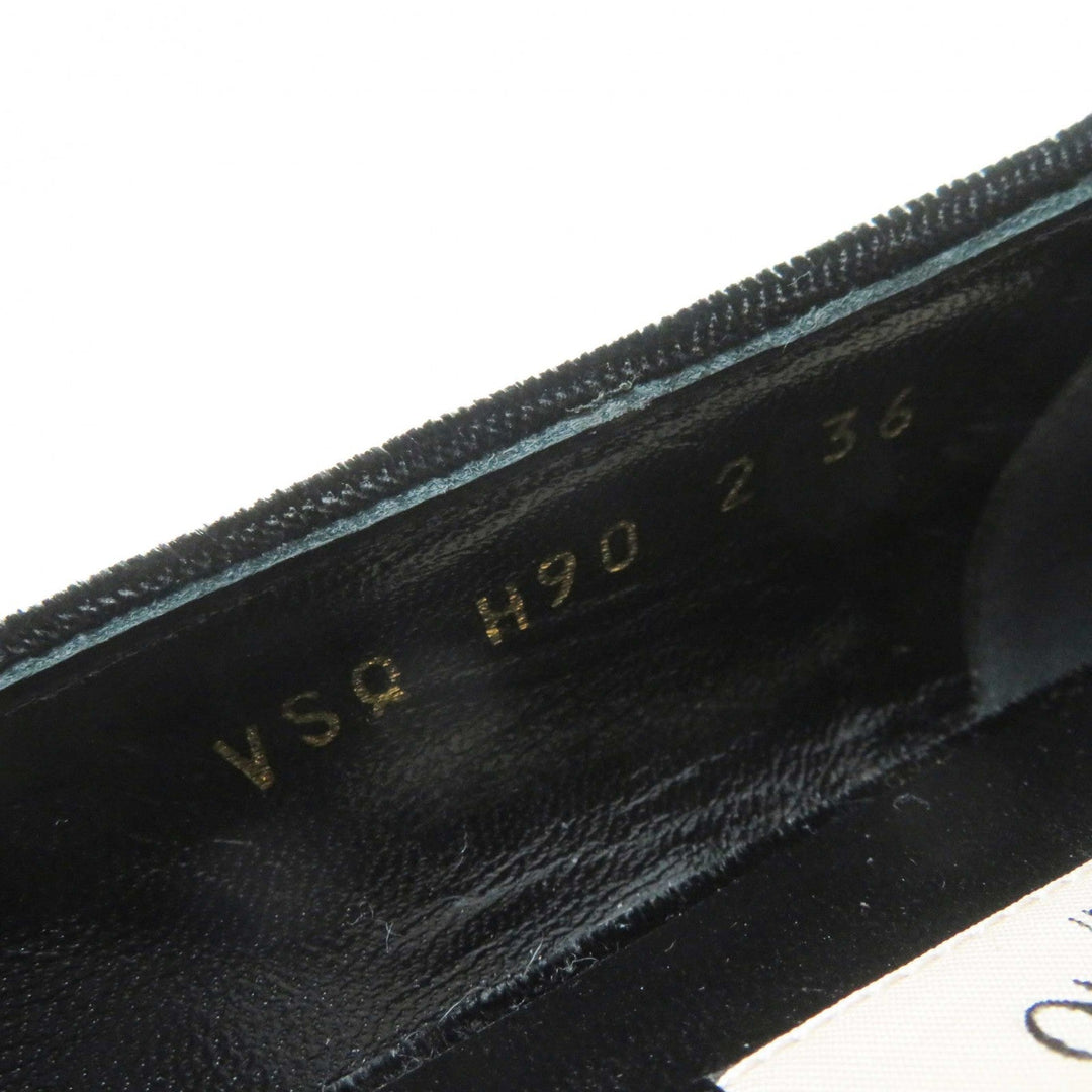 Valentino Garavani pumps Velvet, some with rock studs black Women 36 Used Authentic