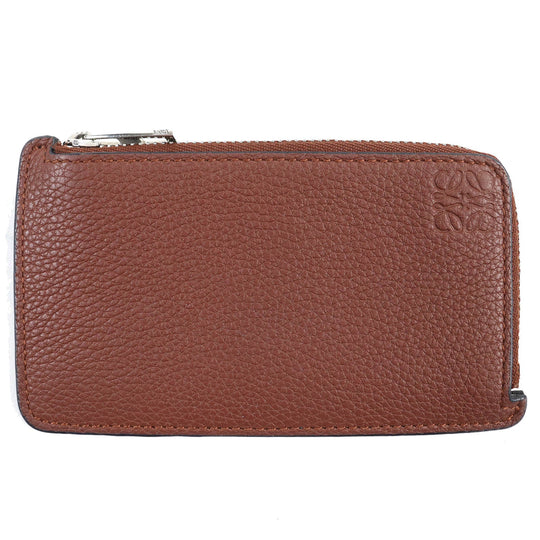 LOEWE Coin case C660Z40X05 Main: Leather Brown Women Used Authentic