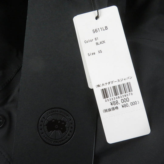 CANADA GOOSE Nylon jacket 5611LB Main: 94% nylon, Main: 6% polyurethane, Lining: 100% polyester, Back: 100% polyester black Black label Kitsilano Jacket Kitsilano Jacket Women XS Used Authentic
